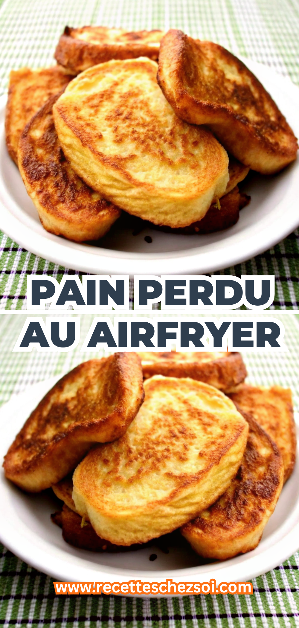 Pain perdu à l'Airfryer : Rapide, Doré et Irrésistible ! 🍞✨