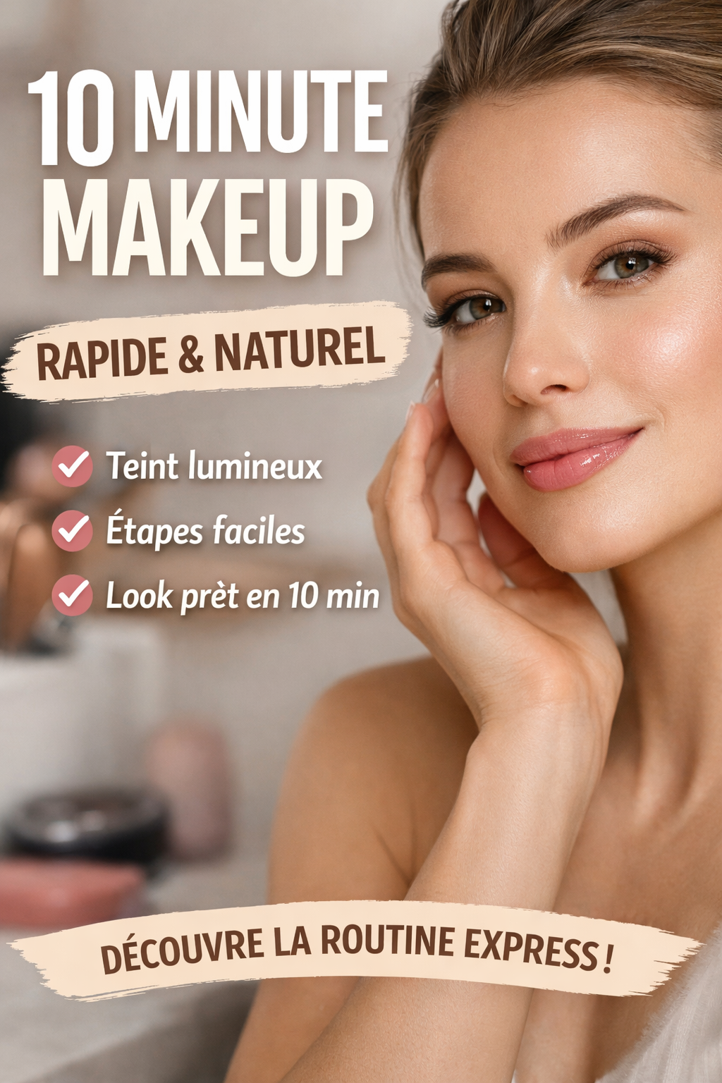 10 Minute Makeup : la routine rapide et naturelle pour matins pressés