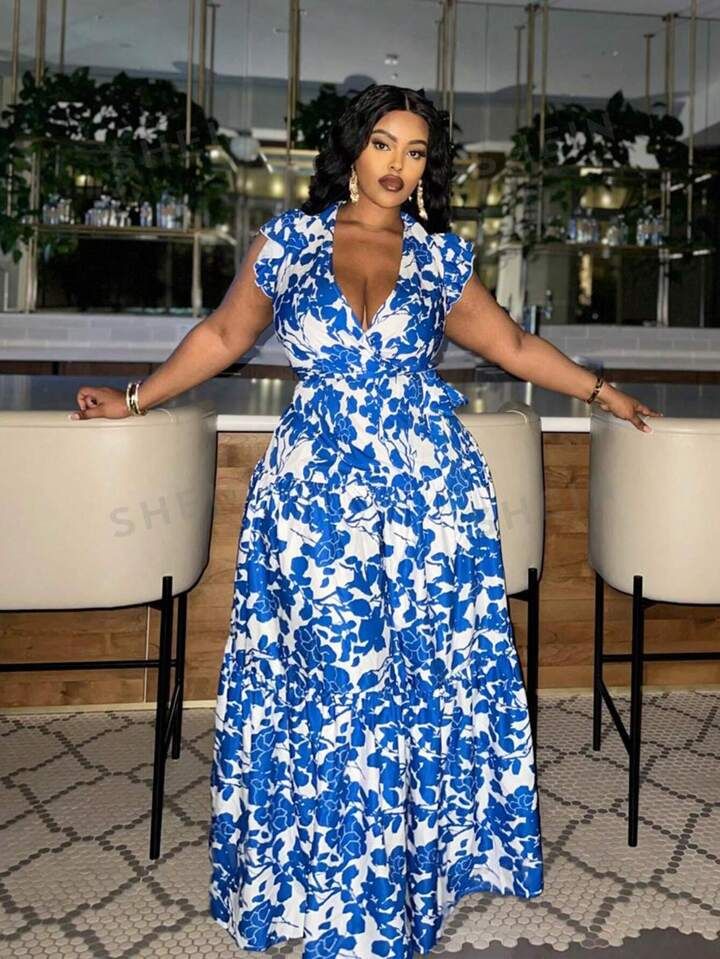 robe fleurie grande taille printemps 2026 femme ronde