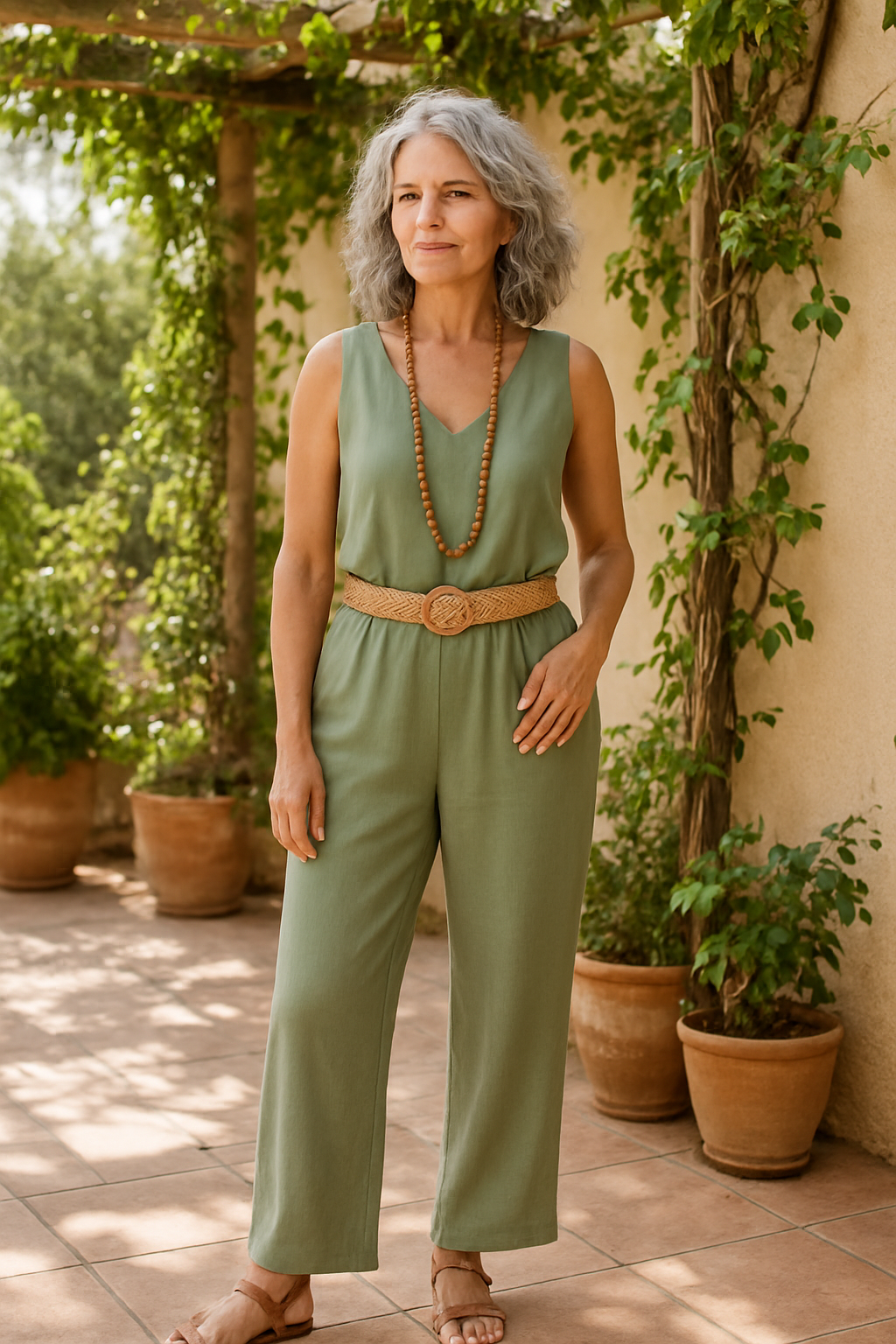 12 Tenues été casual élégantes pour femmes de plus de 60 ans