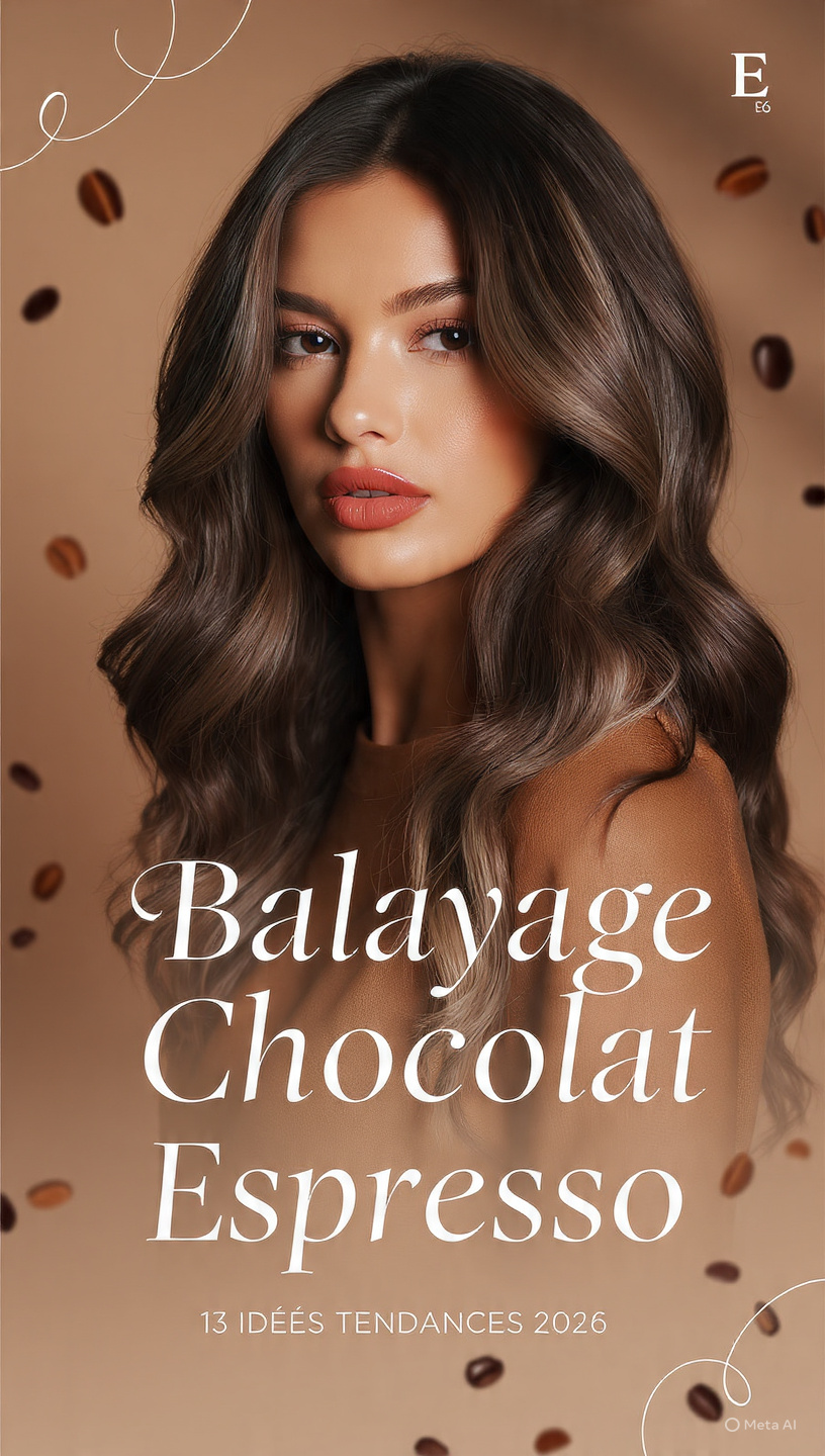 Balayage Chocolat Espresso : 13 Idées Sublimes 2026