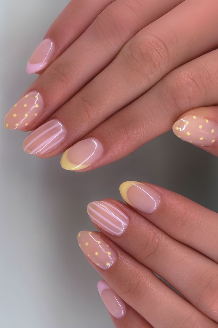 Ongles simples et frais pour les vacances